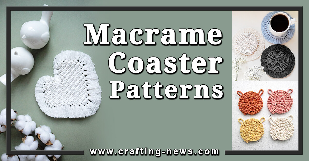 21 Macrame Coaster Patterns