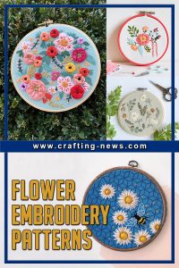 31 FLOWER EMBROIDERY PATTERNS