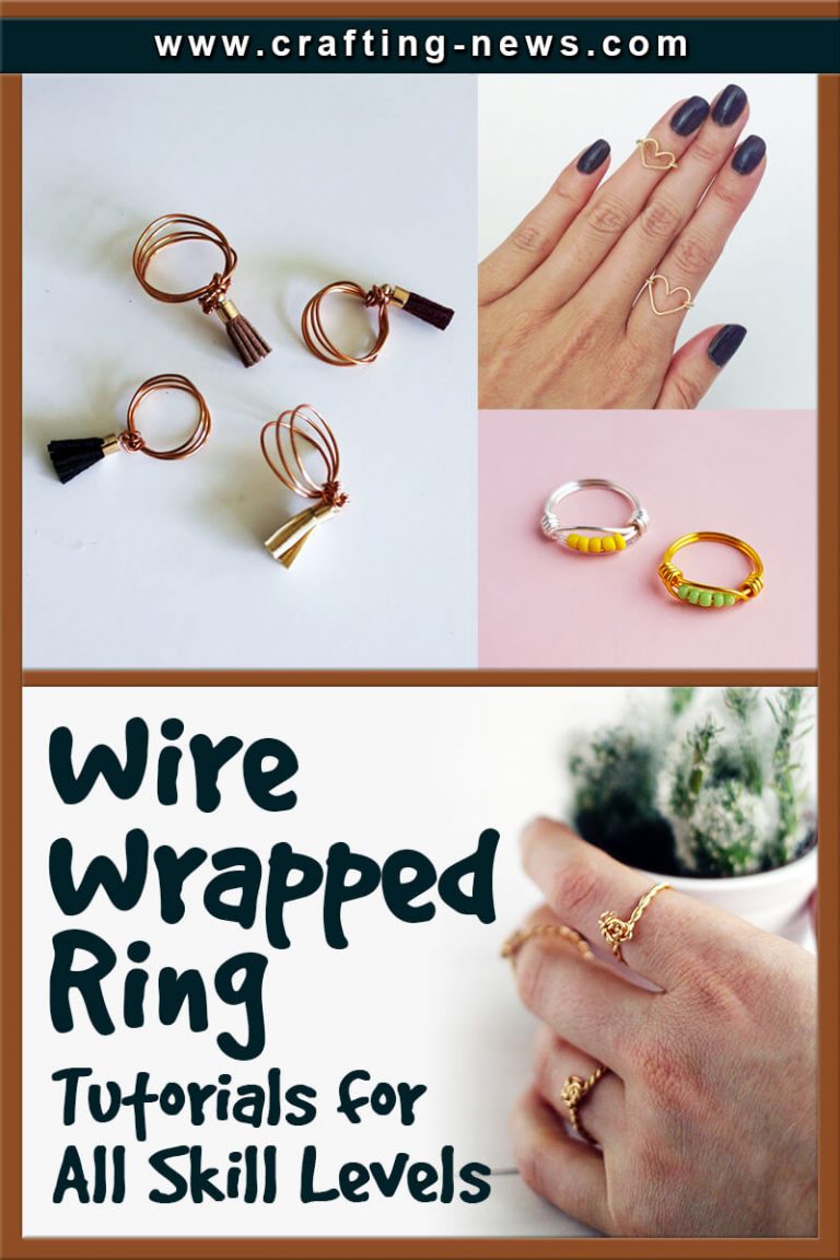 41 Wire Wrapped Ring Tutorials For All Skill Levels - Crafting News