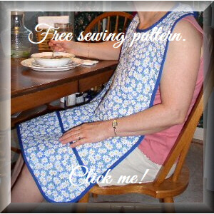 Adult Bib Pattern from Laurie’s Sewing Studio