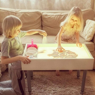 Light Sand Table for Kids
