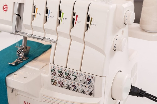 SINGER Professional 14T968DC Serger Overlock provides you with a wide selection of stitch options for all types of projects