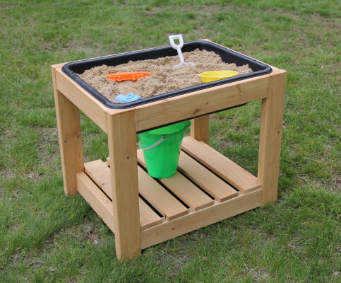 Sand Table for Kids from SandpiperWoodworking