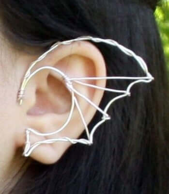 DIY Dragon Wing Ear Cuff by Instructables