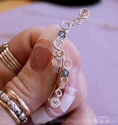 Ear Cuff Tutorial af min kablede Fantasi