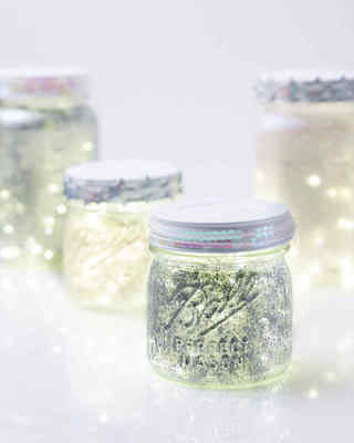  14. Mason Jar Fairy Lights by Martha Stewart