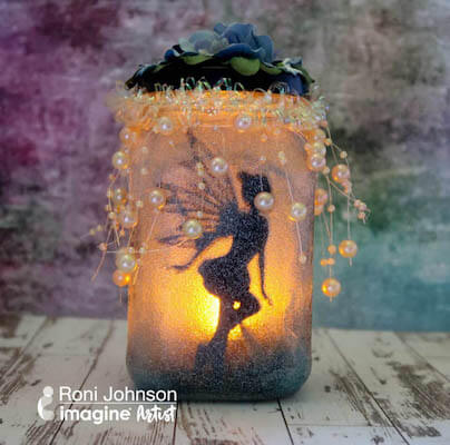 Mystical Fairy Lantern Jar by Imagine Blog