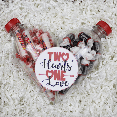 Plastic Bottle Heart Gift by Craft Your Happiness