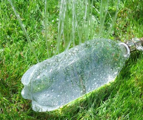 Water Bottle Sprinkler by Clever, Crafty, Cookin' Mama