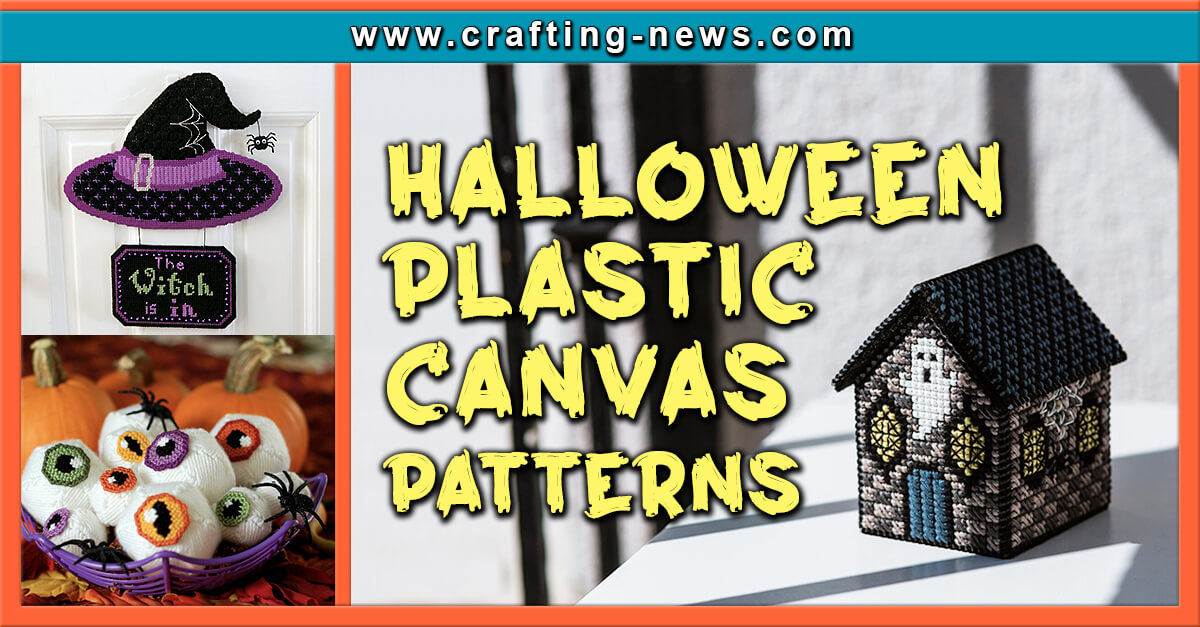 15 Halloween Plastic Canvas Patterns