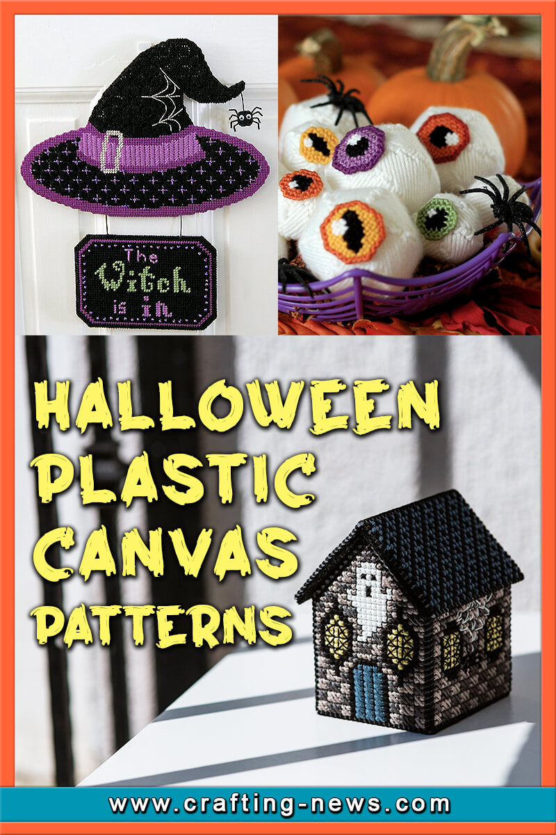 15 Halloween Plastic Canvas Patterns Crafting News