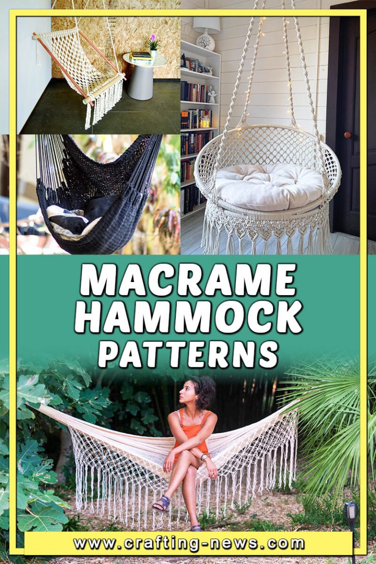 21 DIY Macrame Hammock Patterns and Premade Hammocks