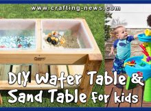 25 DIY WATER TABLE AND SAND TABLE FOR KIDS