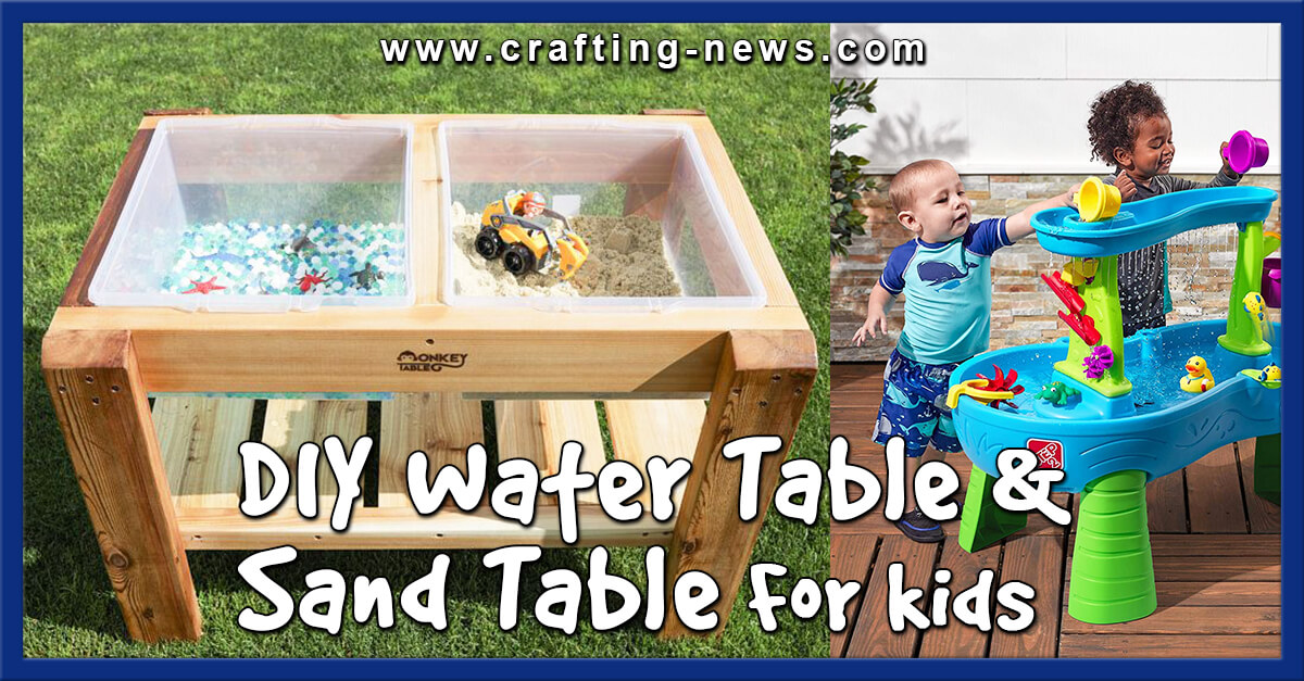 25 DIY Water Table and Sand Table For Kids