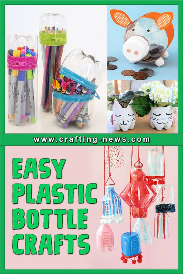 32 Easy Plastic Bottle Crafts - Crafting News