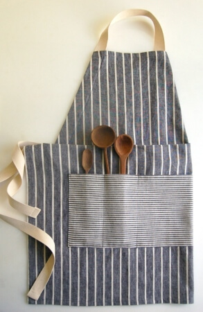 Adjustable Apron Sewing Pattern by Purl Soho