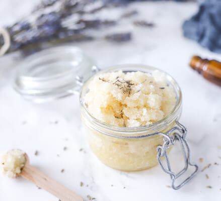 DIY Foot Scrub Recipe by A Blossoming Life
