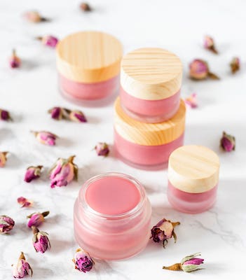 DIY Rose Lip Balm by A Life Adjacent