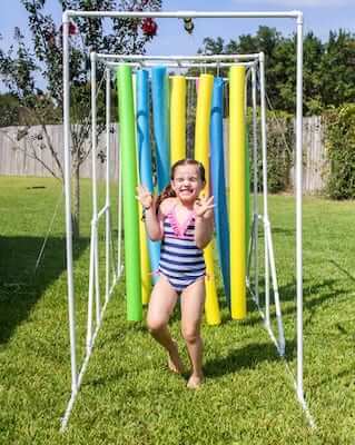 DIY PVC Kids Sprinkler Relay by Let's DIY It All 