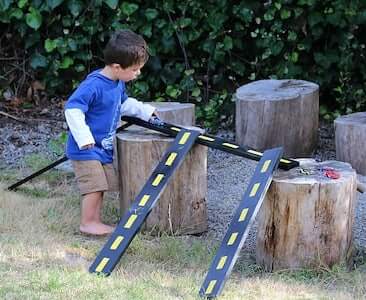 DIY Wooden Roads And Ramps For Toy Cars by Buggy And Buddy