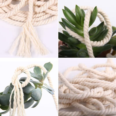 XKDOUS Macrame Cord for Wall Hanging, Plant Hangers, Crafts, Knitting, Decorative Projects