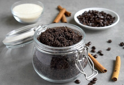 DIY Coffee Scrub Recipe by The Coconut Mama