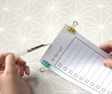Free Printable To-Do List Notepad by Gathering Beauty