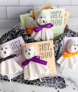 15 Ghost Lollipop Ideas For Halloween - Crafting News