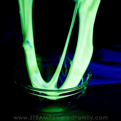 Glow In The Dark Slime by STEAM Powered Family