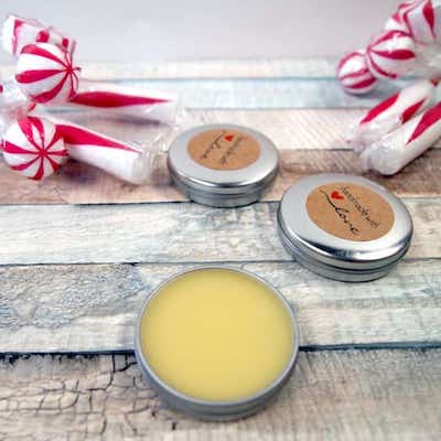 Homemade Chocolate Mint Lip Balm by Eco Living Mama