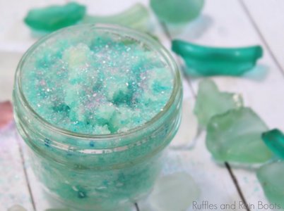 Mermaid Foot Scrub by Ruffles And Rain Boots