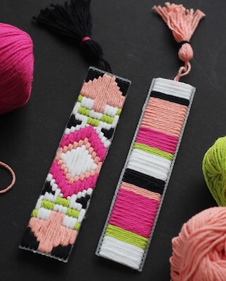 Plastic Canvas Bookmarks Pattern by The Pretty Life Girls