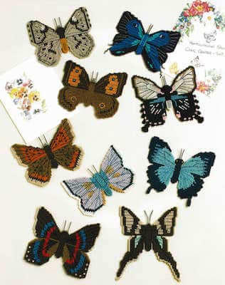 Plastic Canvas Butterfly Pattern by PDF Craft Patterns