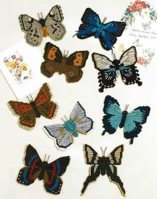 33 Plastic Canvas Patterns 18 Plastic Canvas Butterfly Pattern by PDF Craft Patterns