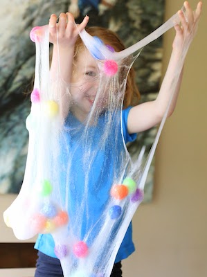 Polka Dot Slime by Fun At Home With Kids