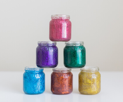 Rainbow Scented Glitter Slime by Modern Parents Messy Kids