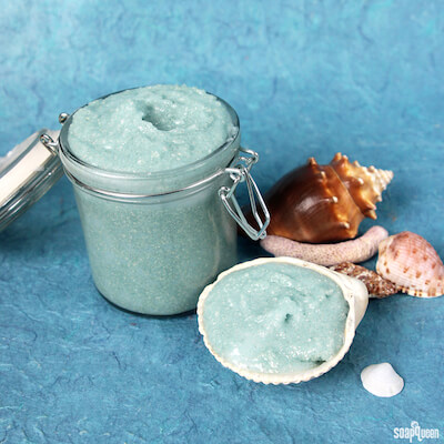 Shimmering Sea Salt Scrub Recipe by Soap Queen