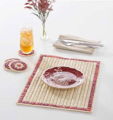 Spice Islands Placemat Plastic Canvas Pattern by Premier Yarns