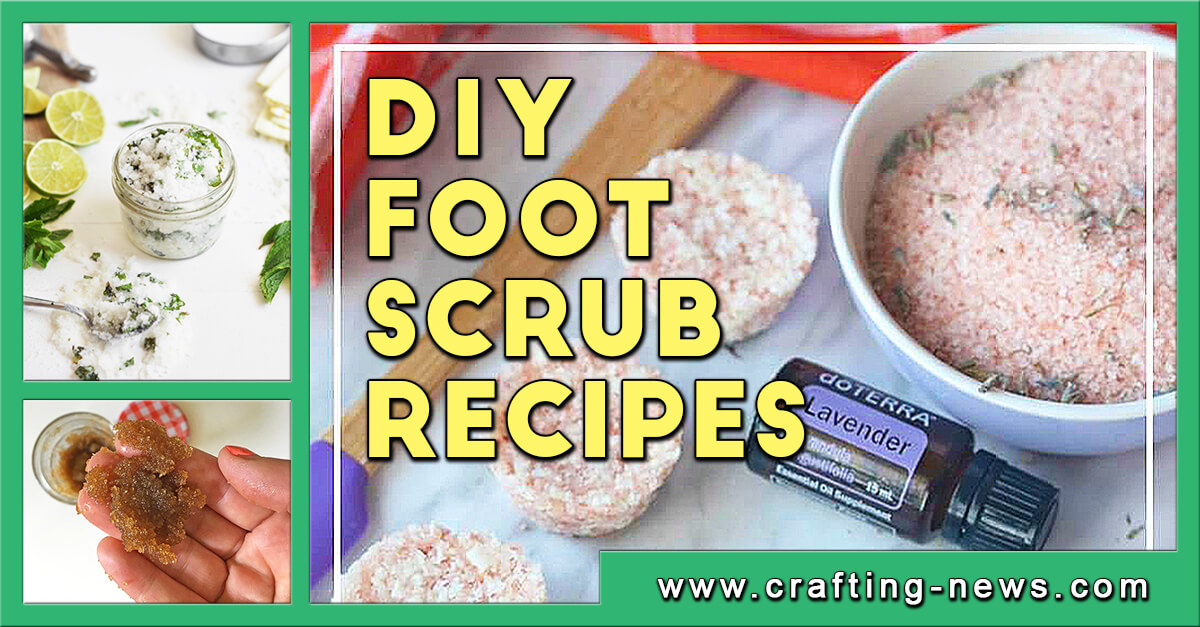 DIY Foot Scrub Recipes