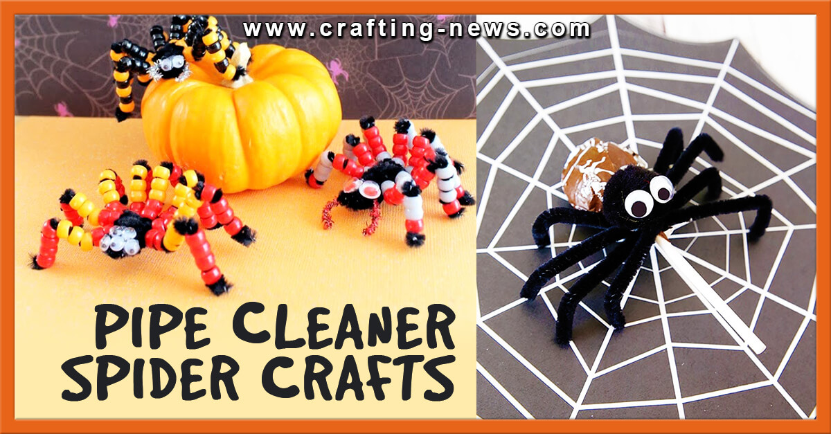 15 Pipe Cleaner Spider Crafts
