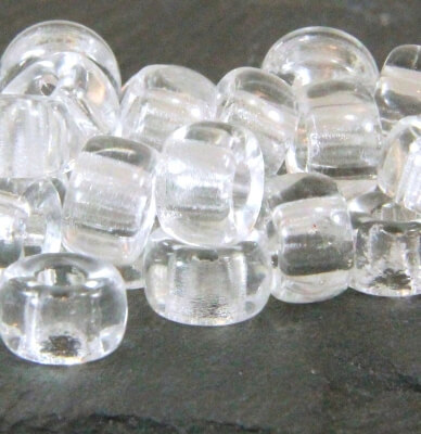 Czech Transparent Crystal White Beads from EastCoastBeadsOnEtsy