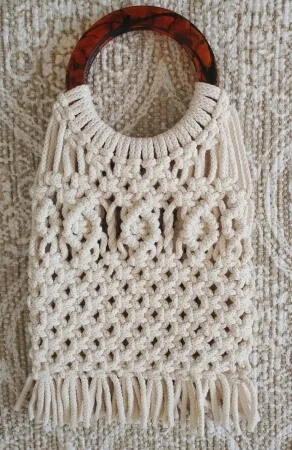 DIY Macrame Market Bag Pattern by TysKnots