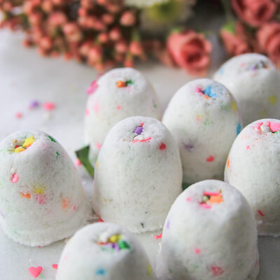 DIY Bath Bombs With Sprinkles by Beth Bryan