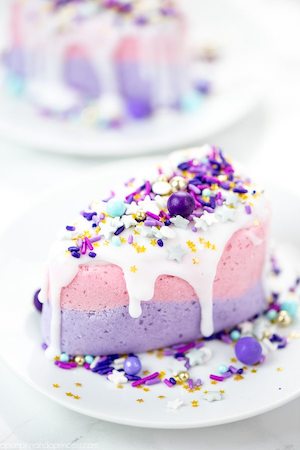 DIY Birthday Cake Bath Bomb by A Pumpkin And A Princess