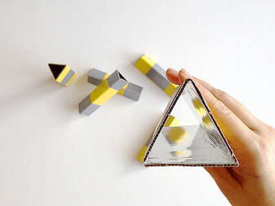 DIY Cardboard Kaleidoscope by Handmade Charlotte