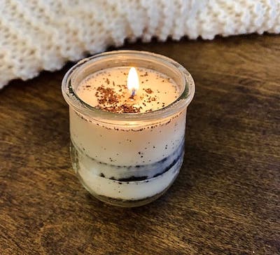 DIY Cozy Coffee Candle by Make Calm Lovely