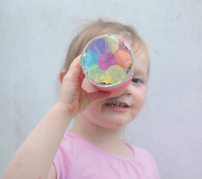 DIY Kaleidoscope Craft by In The Playroom
