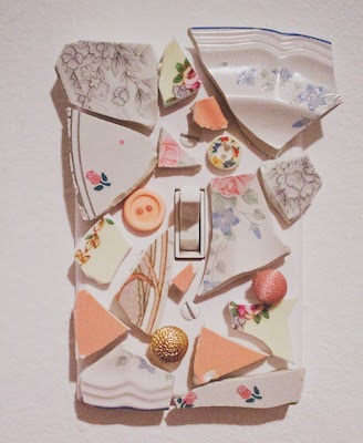 DIY Vintage Light Switch Cover by Sincerely Peachy