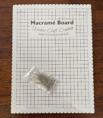 Large Macrame Board