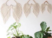 Macrame Angel Wings Pattern by FreeBirdFibers
